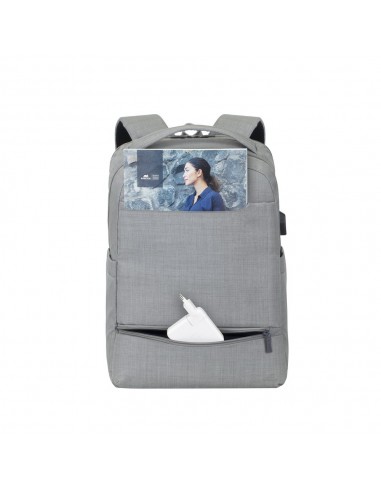 Sac A Dos Rivacase 15.6'' - Gris (8363)