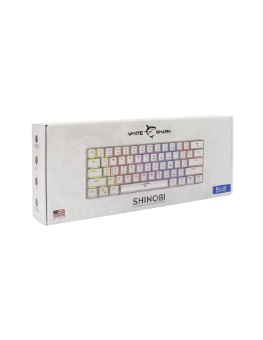 Clavier Gaming Mécanique White Shark...