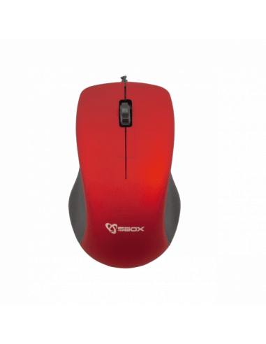 Souris optique S-BOX M-958 - Rouge