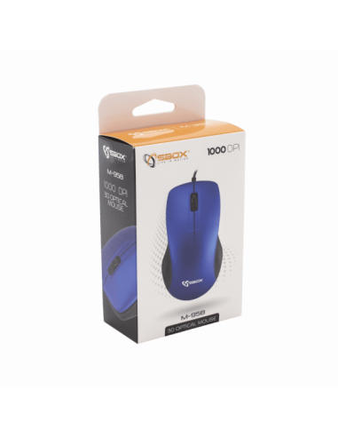 Souris optique S-BOX M-958 - Blue
