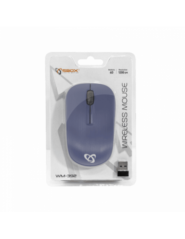 Souris Optique Sans Fil SBOX WM-392 -...