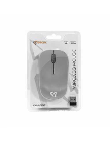 Souris Optique Sans Fil SBOX WM-392 -...