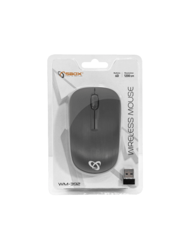 Souris Optique Sans Fil SBOX WM-392 -...