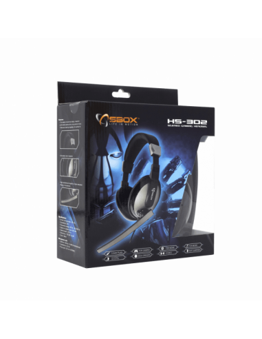 Casque SBOX HS-302 - Noir