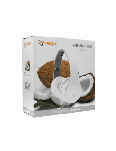 Micro Casque SBOX HS-501 - Blanc