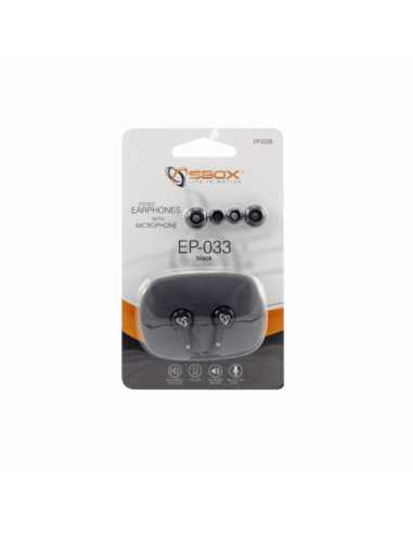 Écouteur SBOX EP-033 avec Microphone...