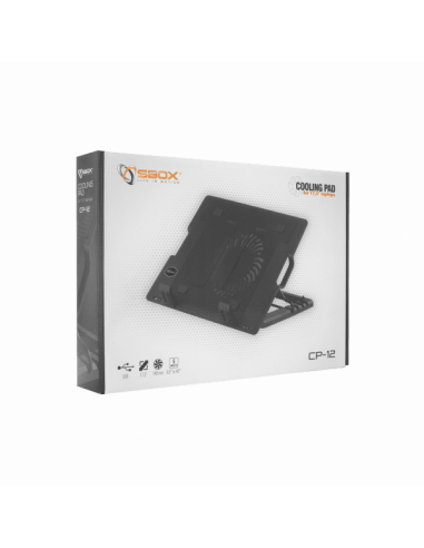 Refroidisseur SBOX USB CP-12 - Noir