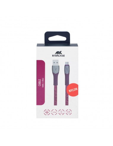 Câble Micro USB RIVACASE PS6100 1.2M...