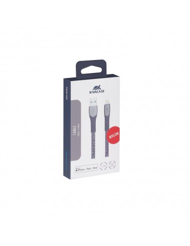 Câble RIVACASE PS6101 BL12 MFi Câble...