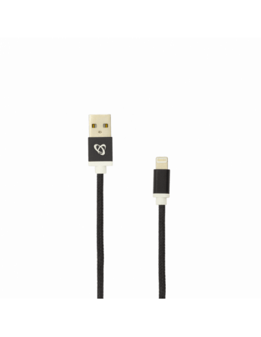 Câble IPhone SBOX 1.5M - Noir