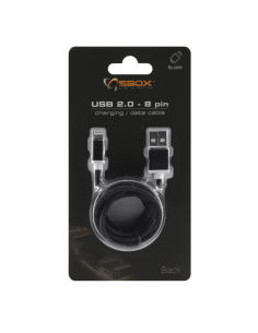 Câble IPhone SBOX 1.5M - Noir 2