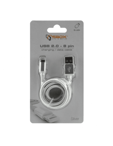 Câble IPhone SBOX 1.5M - Blanc