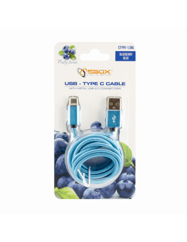 Câble USB SBOX Vers Type-C 1.5M...