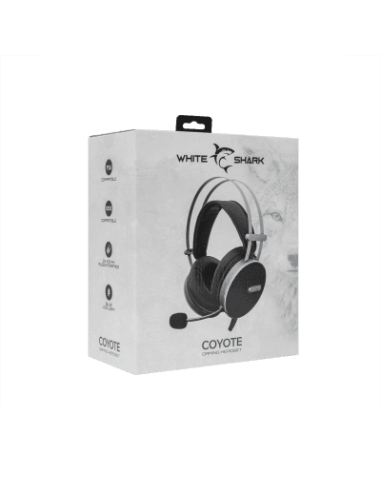 Micro Casque Gamer WHITE SHARK COYOTE...