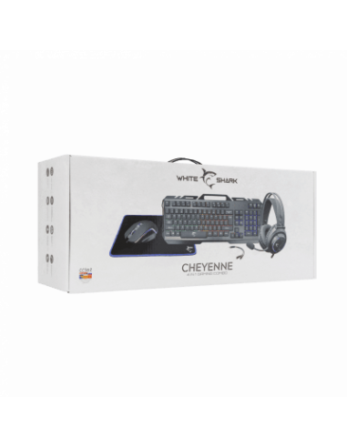 Ensemble Gaming 4en1 WHITE SHARK GC-4103