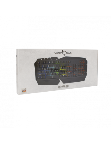 Clavier Gaming  TEMPLIER GK-2104 - Noir