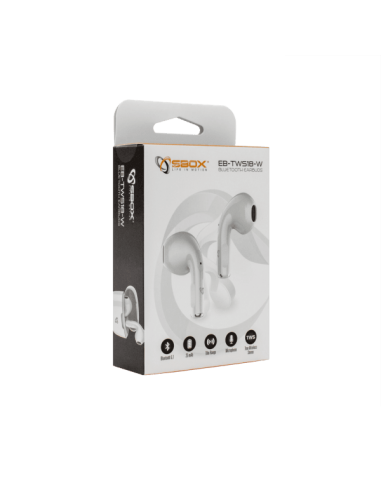 Écouteurs Sans Fil SBOX - Bluetooth -...