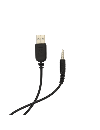 Micro Casque Gamer GH-2342 FireFly- Noir