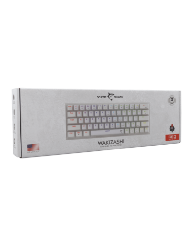 Clavier Gaming Mécanique White Shark...