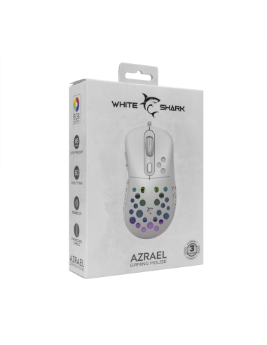 Souris Gamer GM-5013 AZRAEL  Blanc