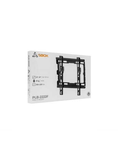 Support mural PLB-2222F-2  Fixe 23''...