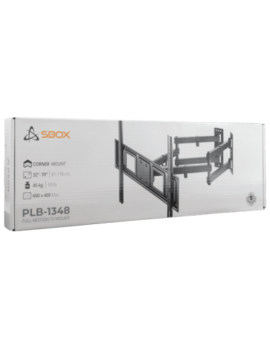 SUPPORT MURAL SBOX PLB-1348-2