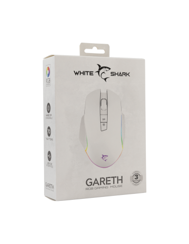 Souris Gamer GM-5009 Gareth - White
