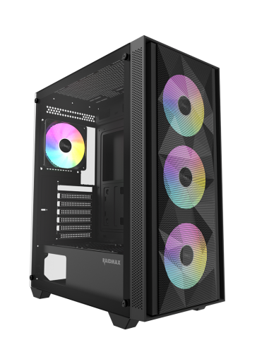 V217 ATX/Micro-ATX Gaming ARGB Case