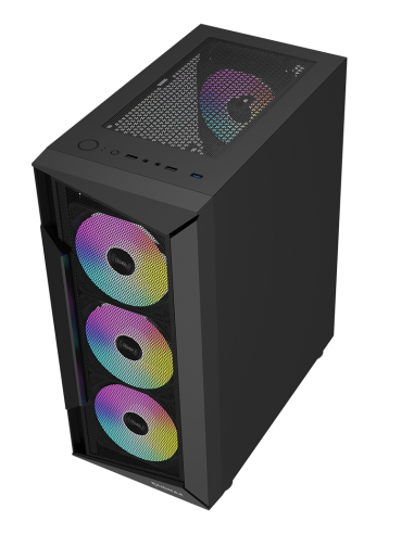 V158 ATX/Micro-ATX Gaming Case avec RGB