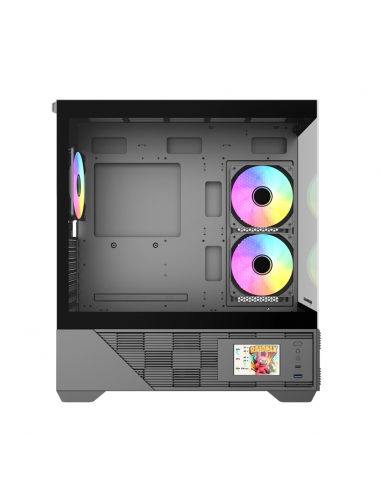 i803 LCD E-ATX/ATX Gaming Case avec...
