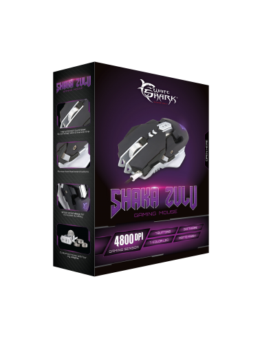 Souris Gamer WHITE SHARK GM-5001 Zulu...