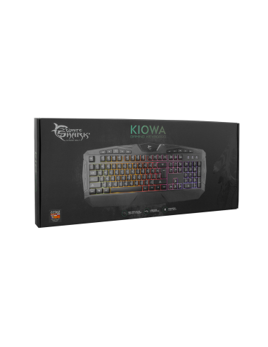 Clavier Gamer WHITE SHARK Kiowa / Cro...