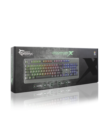 Clavier Gamer Mécanique WHITE SHARK...