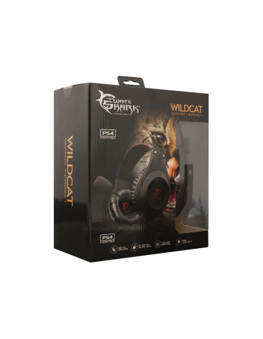 Micro Casque Gamer WHITE SHARK...