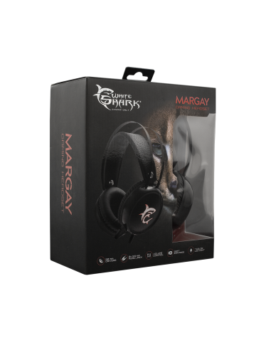 Micro Casque Gamer WHITE SHARK MARGAY...